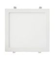 Panneau LED carré encastrable 24 W - 3 000 K