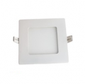 Panneau LED carré encastrable 6 W - 4 000 K