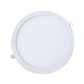 Panneau LED rond encastrable 24 W - 4 000 K