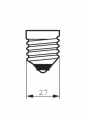 Ampoule LED Cla Nd 11-100 W E27 Cw A67 Cl