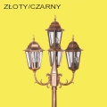Lampe de jardin K-7006A2-4 noir/or