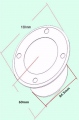 Lampe solaire d'allée VOLANS