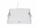 Panneau LED encastré Senser, carré, blanc 820 lm 3 000 K
