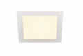 Panneau LED encastré Senser, carré, blanc 820 lm 3 000 K