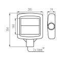 Luminaire à LED STREET LED 4000 NW