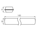 Luminaire LED anti-poussière FT1500 55W-840-OPL